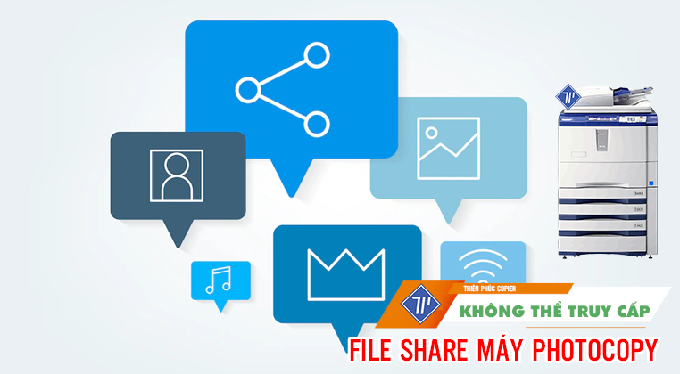 Không vào được file share photocopy Toshiba & mẹo khắc phục