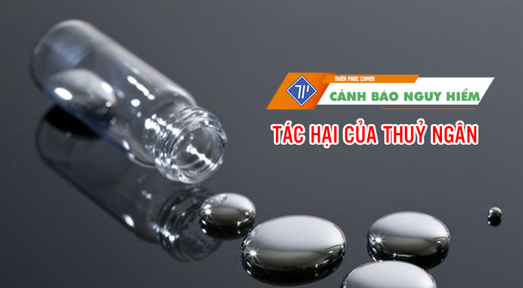 TÁC  HẠI CỦA THỦY NGÂN KHI HÍT PHẢI