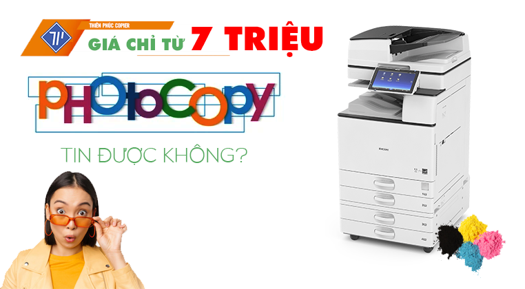 Bán máy photocopy giá 7 triệu
