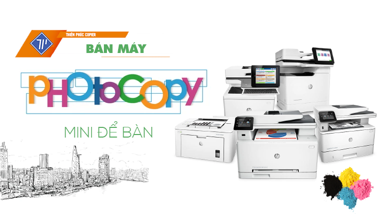 Máy photocopy mini để bàn chất lượng cao tại Thiên Phúc Copier