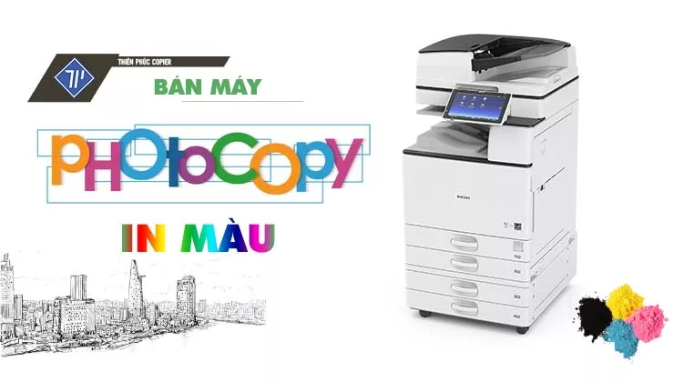 BÁN MÁY PHOTOCOPY IN MÀU
