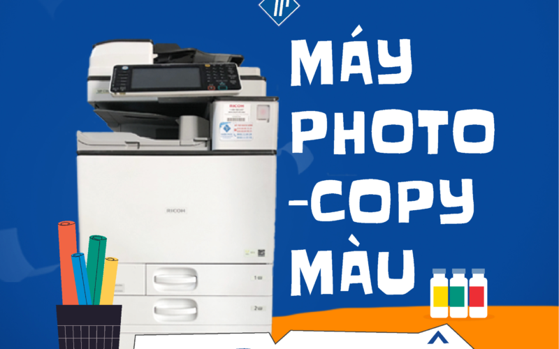 Cho thuê máy Photocopy màu giá rẻ, uy tín
