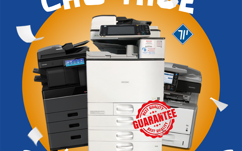 Cho Thuê Máy Photocopy Chất Lượng Cao Ricoh Và Toshiba