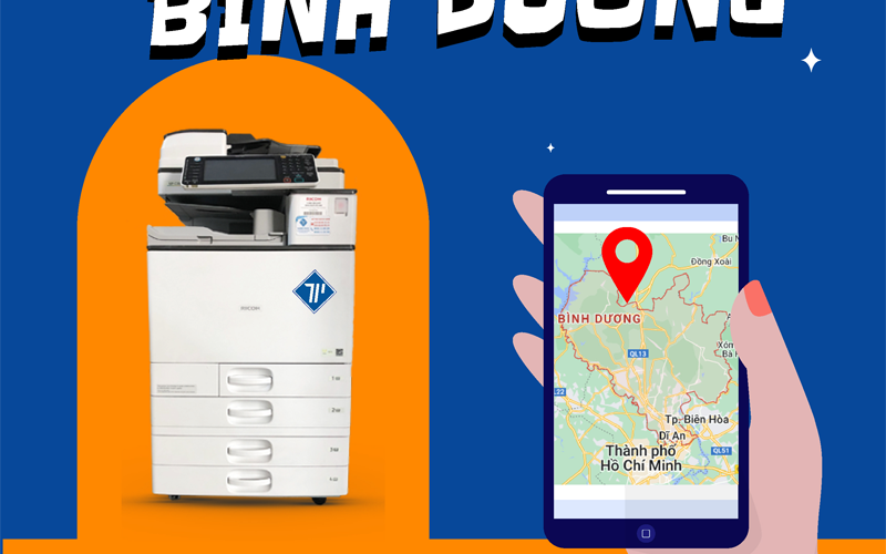 Cho thuê máy photocopy tại Bình Dương giá rẻ