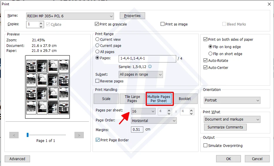 in thu nhỏ file PDF.