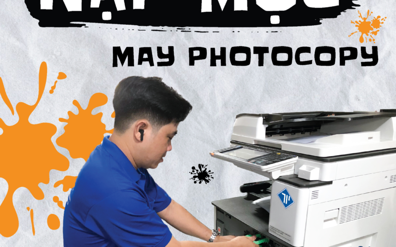 Nạp mực máy photocopy tại nhà đơn giản hiệu quả