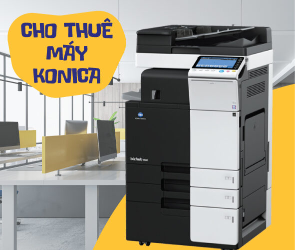 Cho Thuê Máy Photocopy Konica Chất Lượng, Uy Tín, Giá Rẻ
