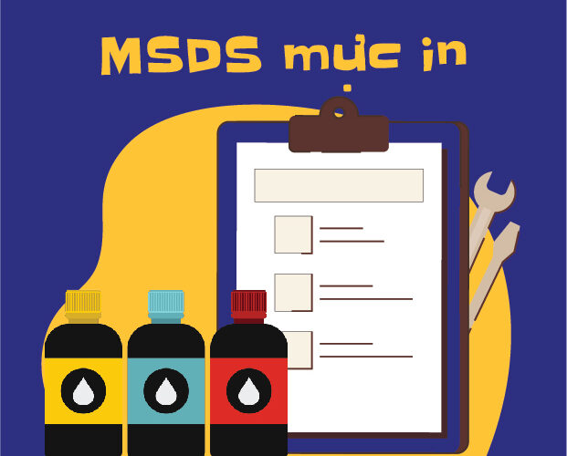 MSDS của mực in tài liệu không thể thiếu trong in ấn