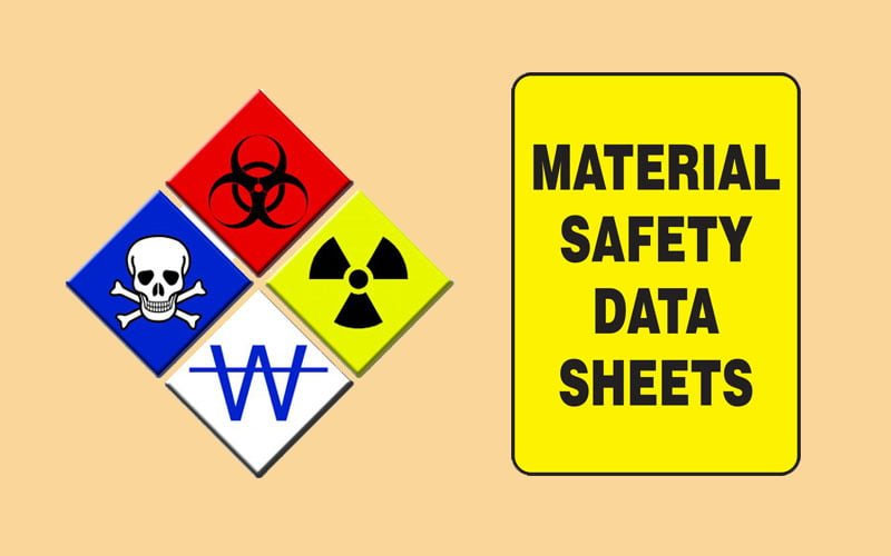 msds mực in là gì