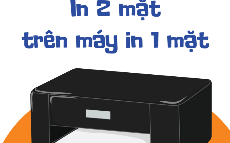 Cách in 2 mặt trên máy in 1 mặt thủ công cực kỳ đơn giản