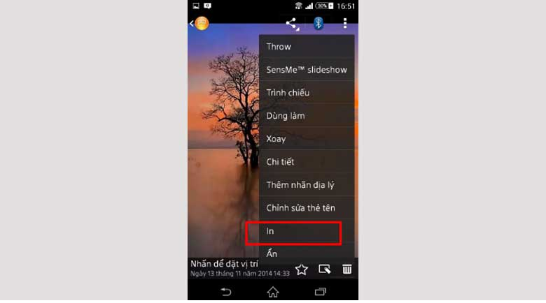 cách kết nối máy in với điện thoại android