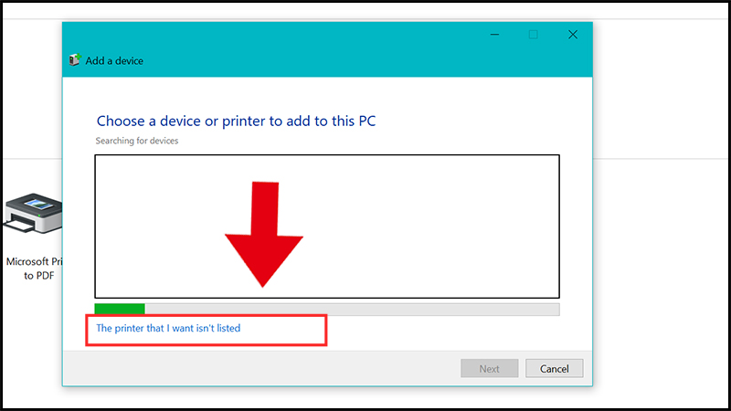 các bước cài máy in qua địa chỉ IP với máy tính Windows