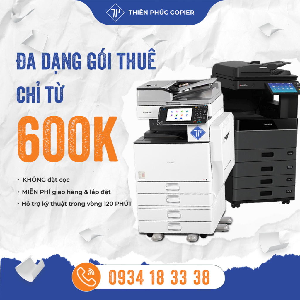 cho thuê máy in tại bình dương​