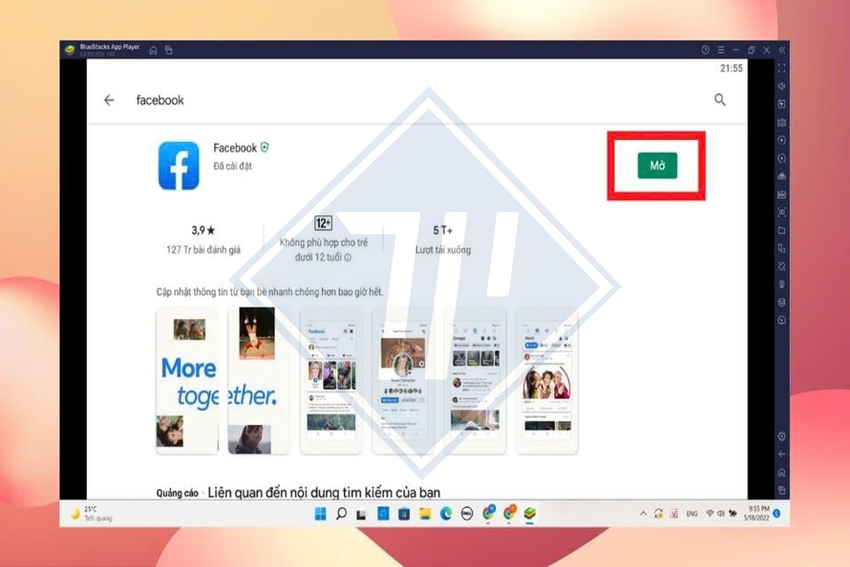 Tải Facebook về máy tính bằng trình giả lập Android 4