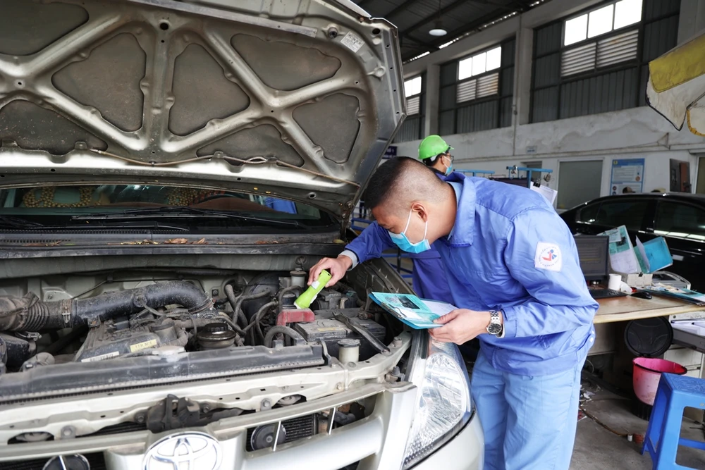 trung tâm đăng kiểm xe cơ giới
