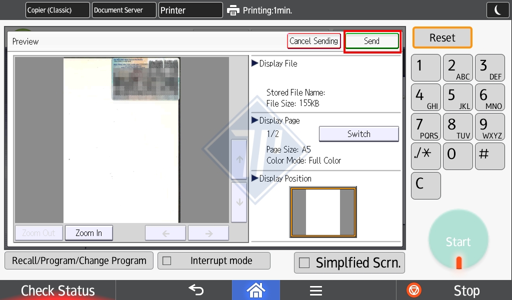 hướng dẫn cách scan cccd bằng máy ricoh