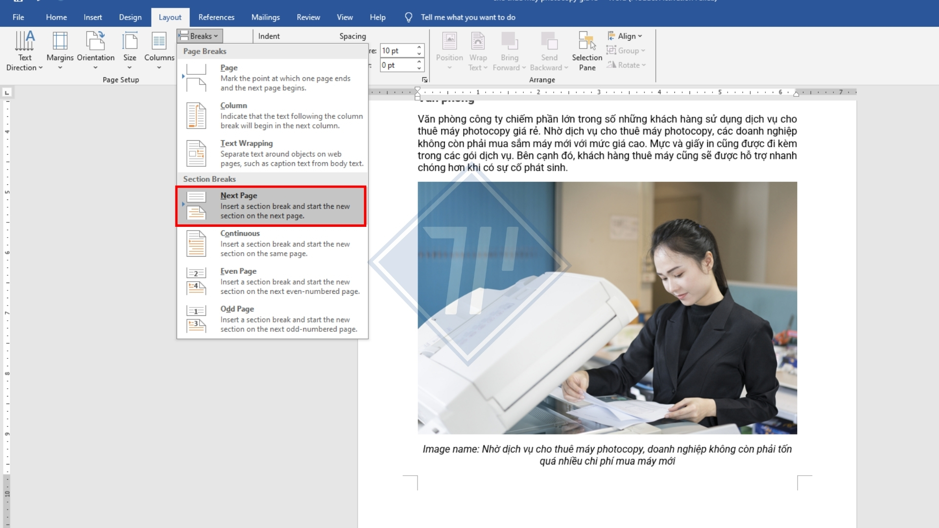 cách xóa đánh số trang trong word​