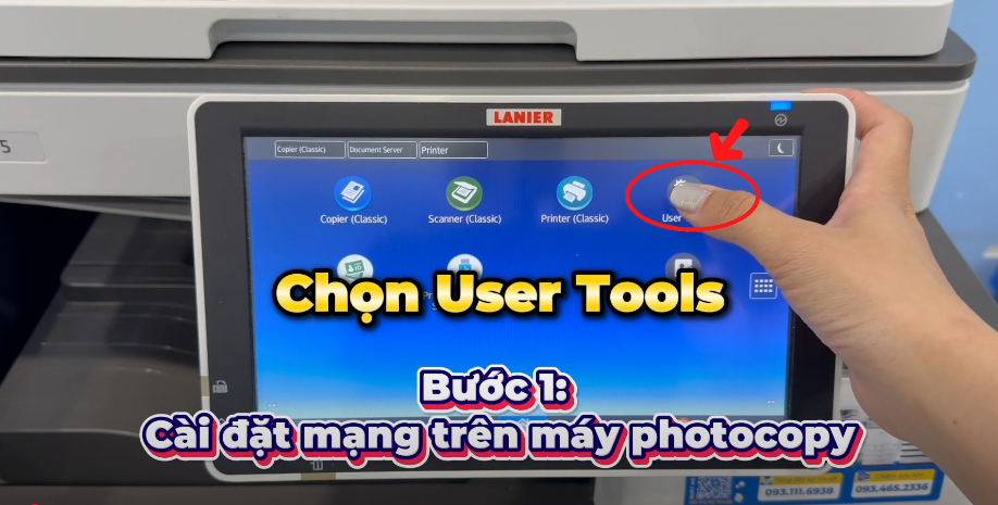 phát wifi nội bộ bằng máy photocopy ricoh 1