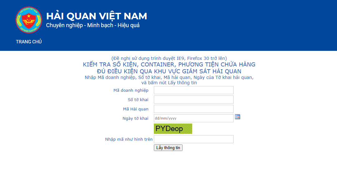 cách in bảng kê mã vạch
