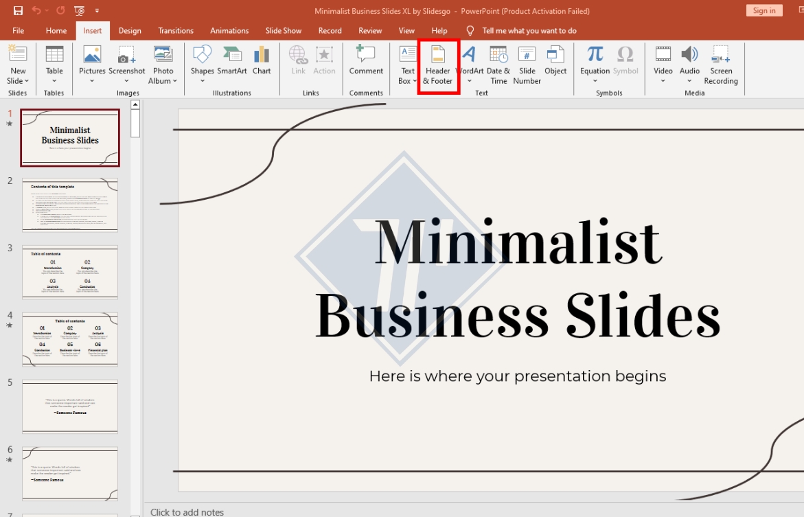 cách chỉnh in powerpoint​