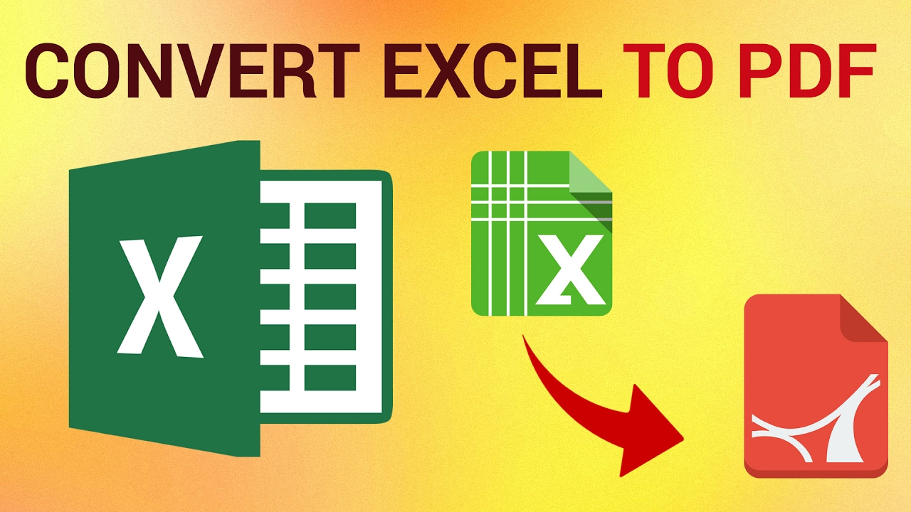 công cụ chuyển file excel sang pdf