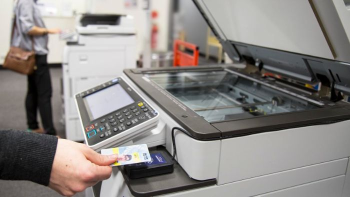 thẻ từ quick card máy photocopy