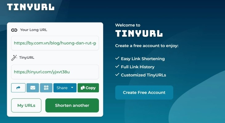 link rút gọn