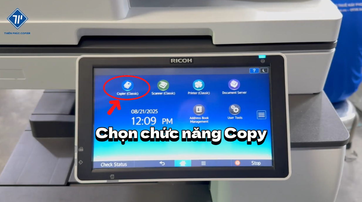cách kiểm tra nhiệt độ của lô sấy máy photocopy​