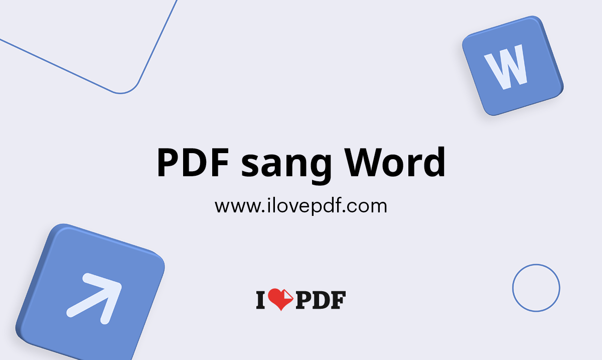 chuyển PDF sang Word không lỗi font trực tuyến​