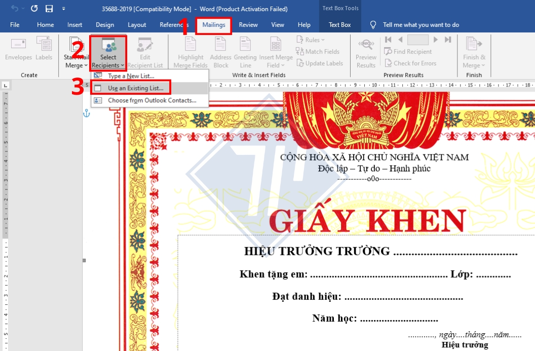 file mẫu giấy khen
