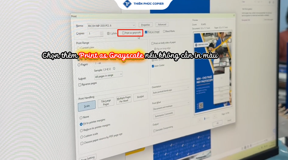 Khắc phục máy in chậm