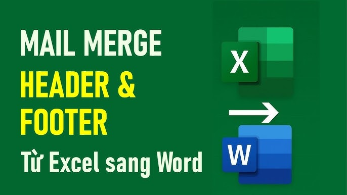 cách dùng Mail Merge trong word