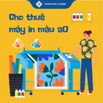 Cho thuê máy in màu A0