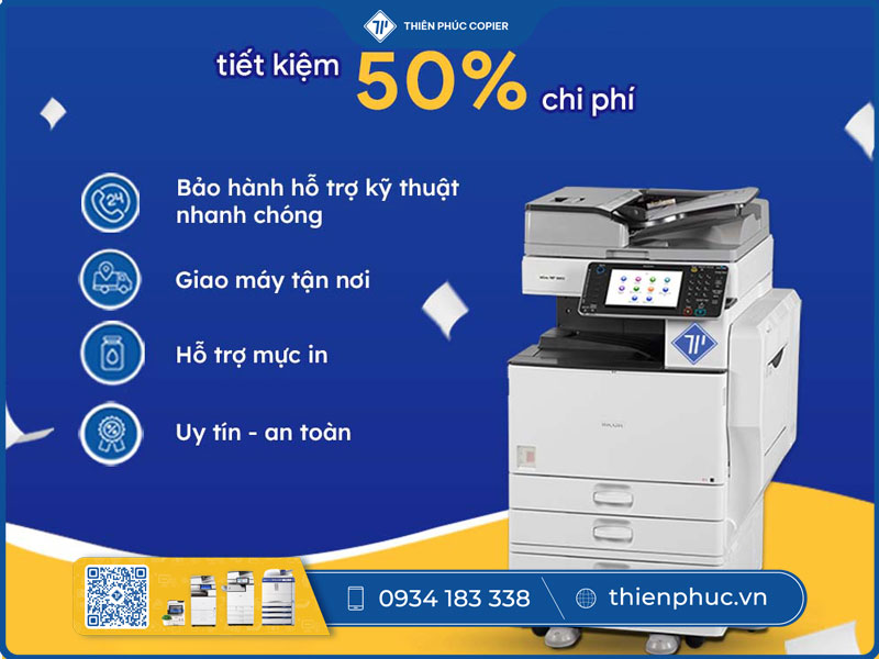 Cho thuê máy photocopy tại Quận 4