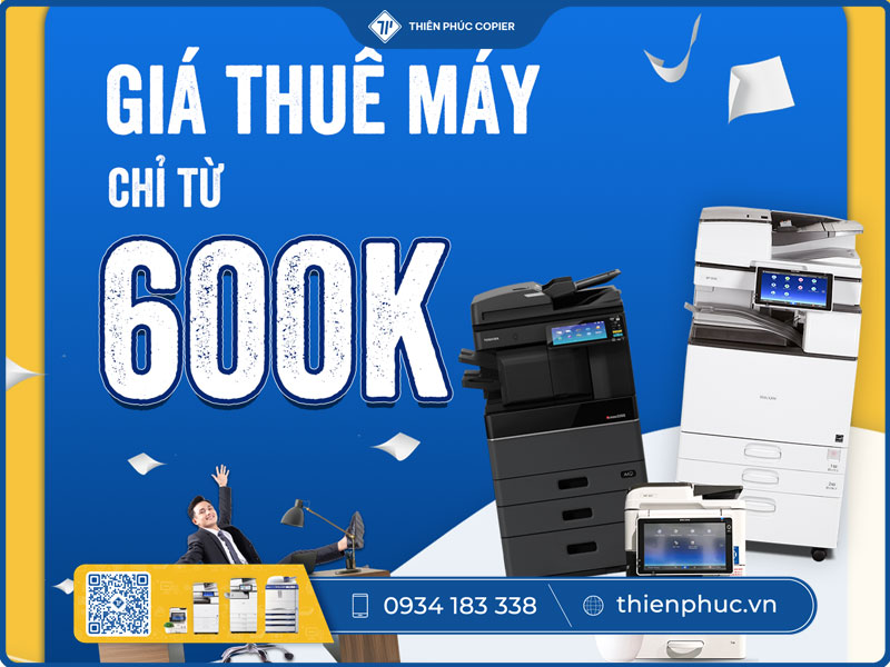Cho thuê máy photocopy tại Quận 4