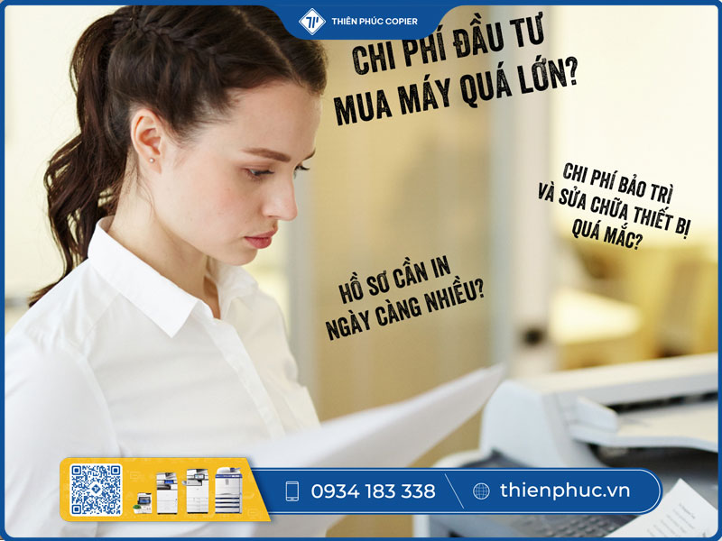 Cho thuê máy photocopy tại Quận 7
