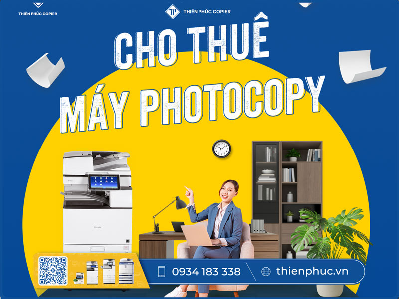 Cho thuê máy photocopy tại Quận 8