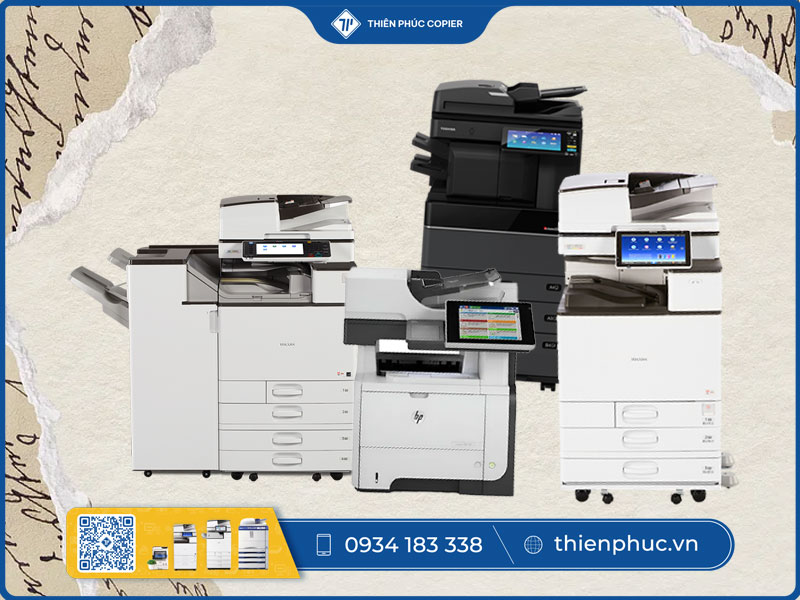 Cho thuê máy photocopy tại Quận 8