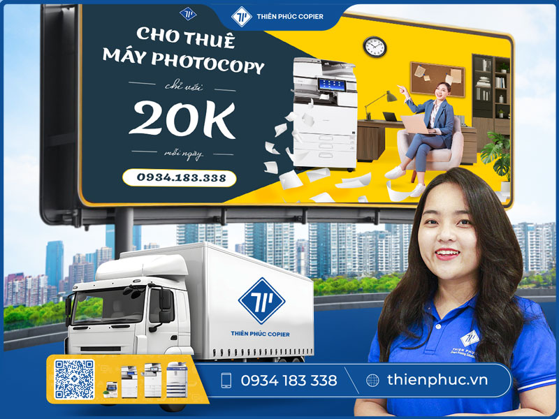 Cho thuê máy photocopy tại TPHCM