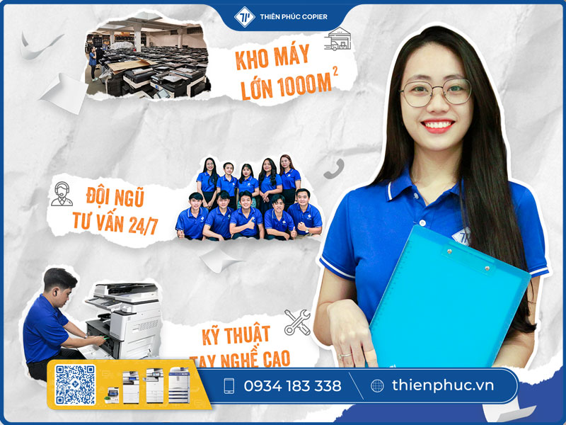 Giá thuê máy photocopy tại TPHCM bao nhiêu