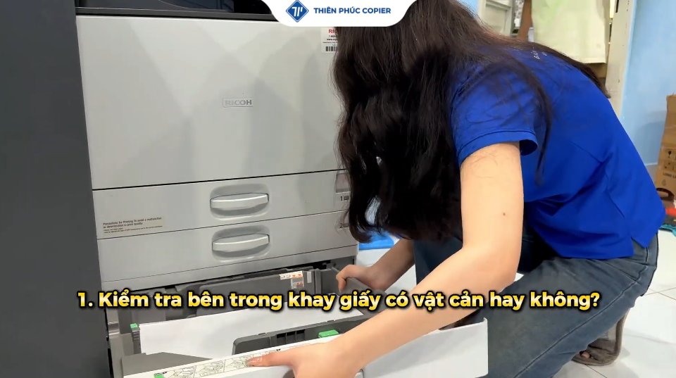 khắc phục lỗi 503 trên máy photocopy ricoh
