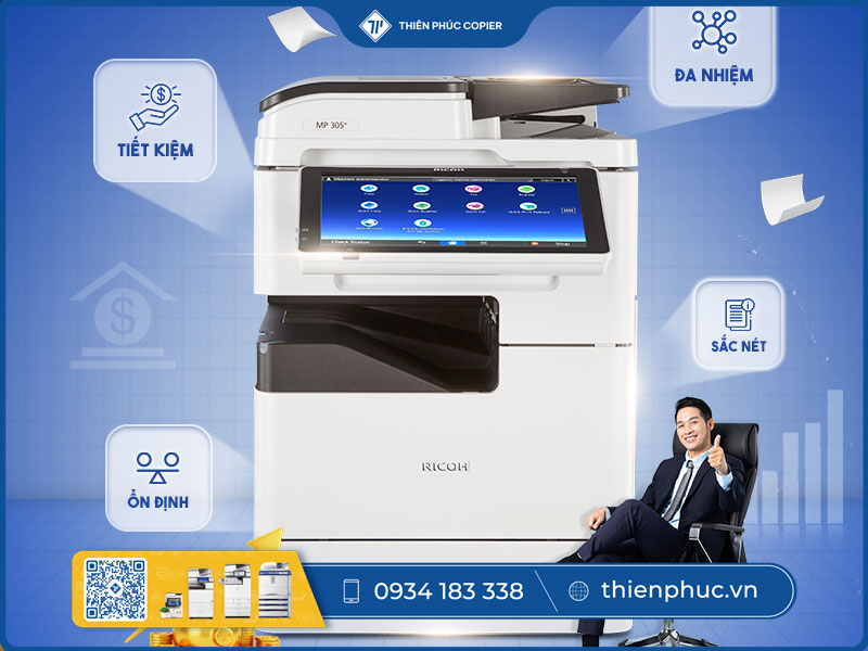 Cho thuê máy photocopy Ricoh