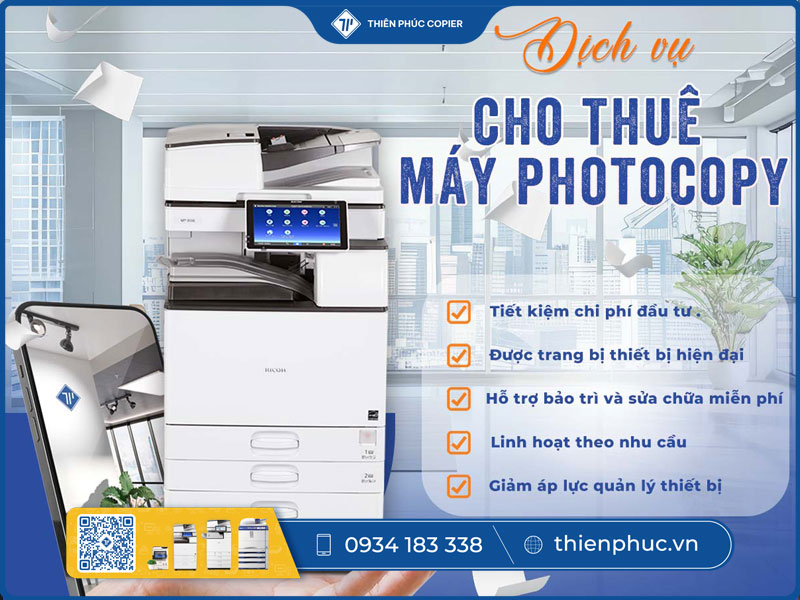 Tại sao nên thuê máy in