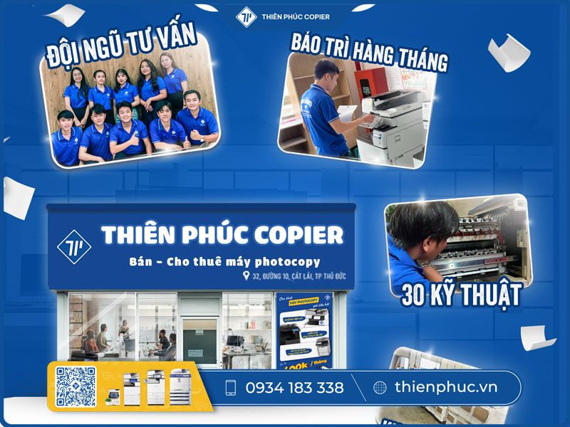 Thuê máy photocopy giá rẻ ở đâu uy tín