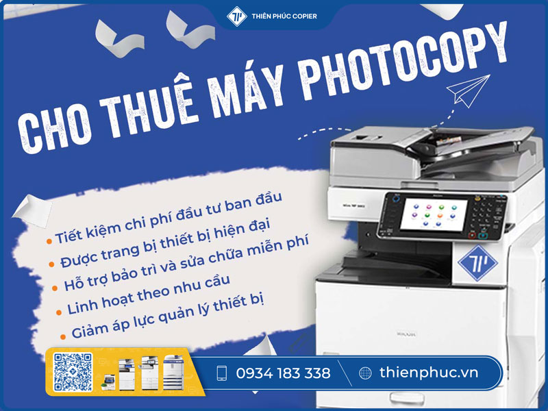 Thuê máy photocopy màu Đồng Nai