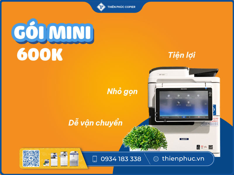 Các loại máy photocopy cho thuê