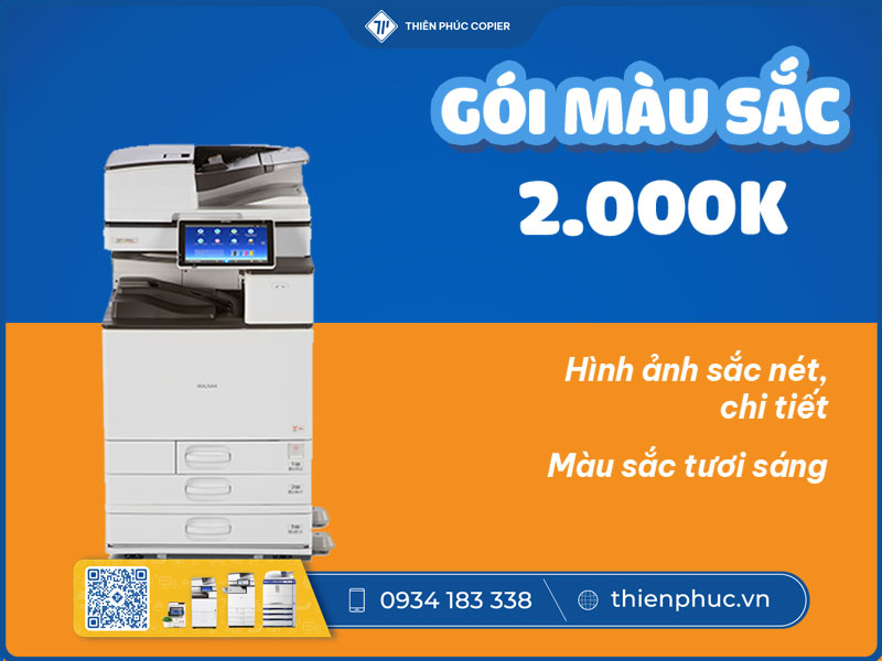 Các loại máy photocopy cho thuê