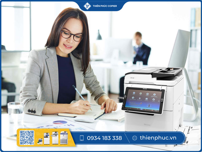 Hạch toán chi phí thuê máy photocopy
