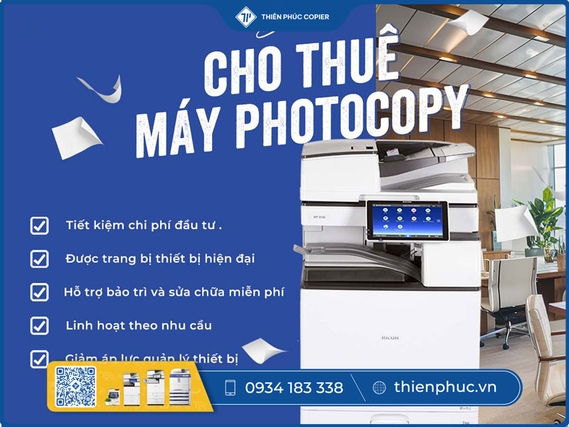 Khi thuê máy photocopy có được thay mực miễn phí không