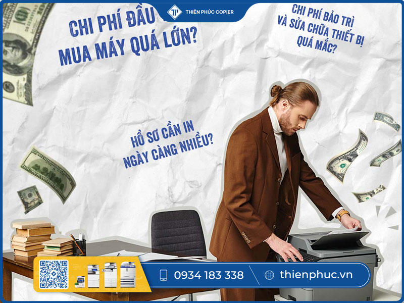Lợi ích khi thuê máy photocopy